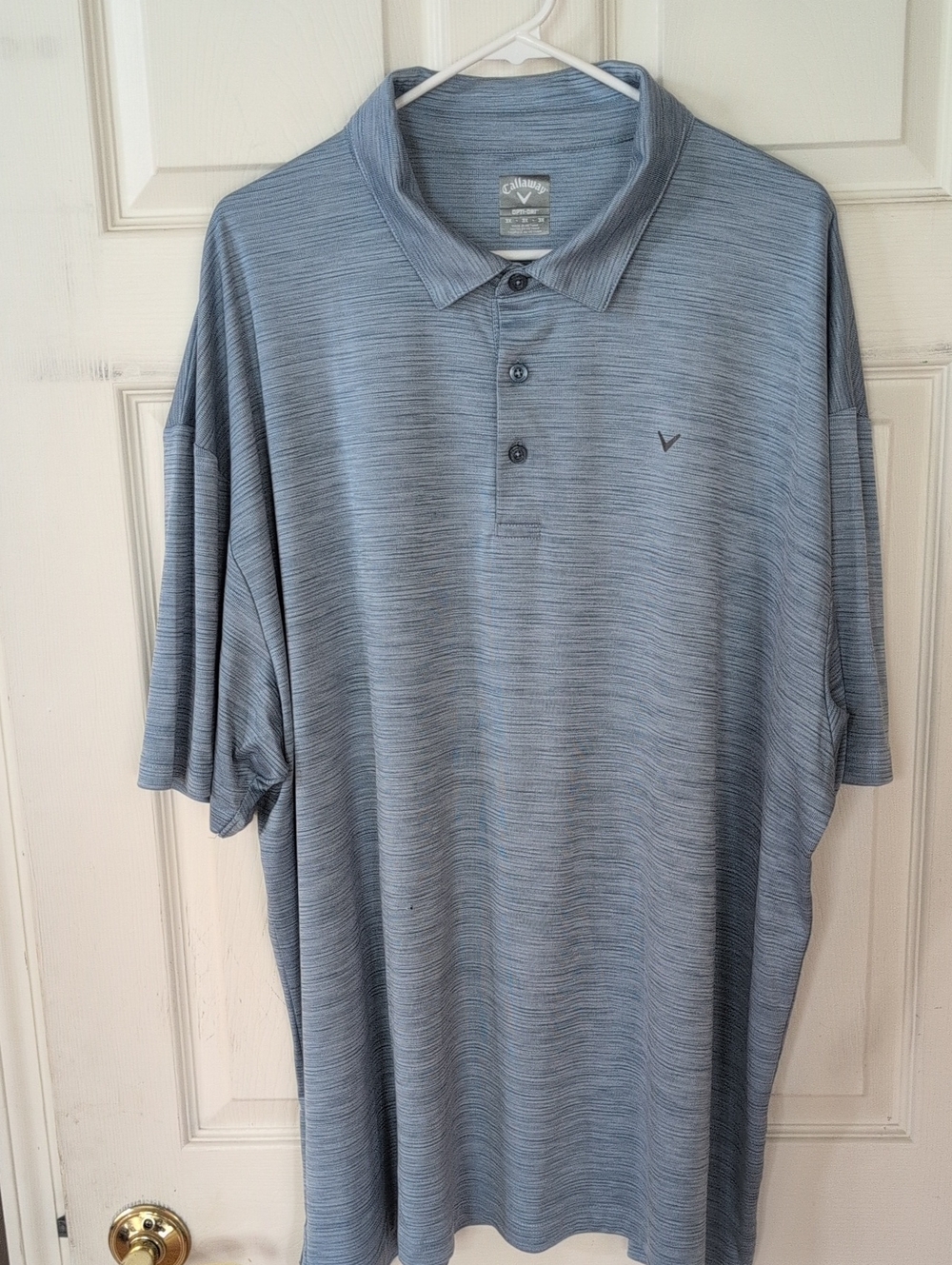 Callaway Men’s Blue Heather Performance Polo